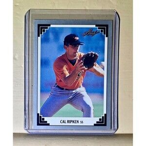 1991 Cal Ripken Leaf Baseball Card #430